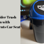 Cupholder Trash Can with Attachments Car Seat